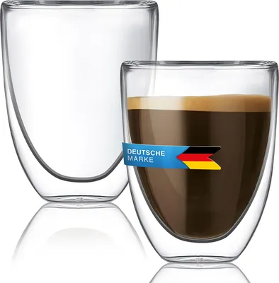 Immagine prodotto di 2x bicchiere da espresso a doppia parete 80ml