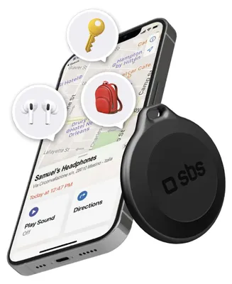 Obrázok produktu pre SBS TEFINDBTAPK, Univerzálne, Sledovacie zariadenie, Čierna, Prachuodolný, Vode odolné, IP65, CR2032