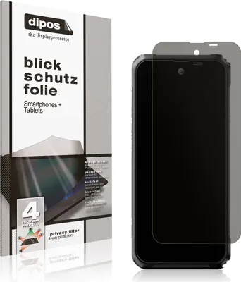 Produktbild von Blickschutzfolie für Blackview BL9000 matt Schutzfolie Folie Display Schutz dipos
