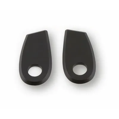 Immagine prodotto di HIGHSIDER piastre di montaggio degli indicatori di direzione posteriori in alluminio per BMW RnineT, nero, set