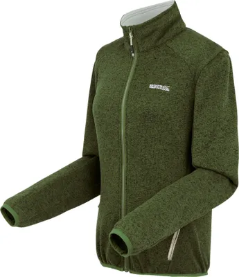 Produktbild von Regatta - "Newhill II" Fleecejacke Durchgehender Reißverschluss für Damen RG11446 (34 DE) (Nephrit Grün/Helles Vanillegelb)
