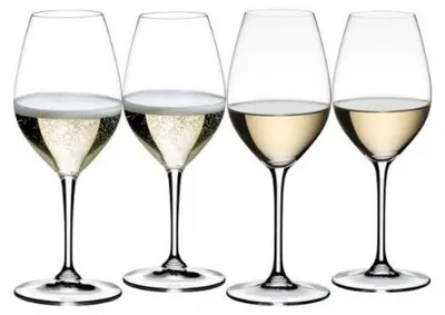 Produktbild von Riedel Weingläser Wine Friendly Weißwein Champagner (4-teilig)