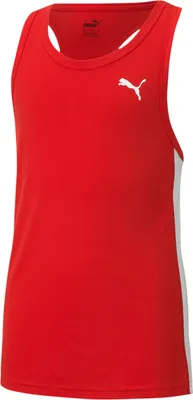 Produktbild von PUMA Cross The Line Singlet 2.0 Training Tank Top Kinder puma red/puma white 128