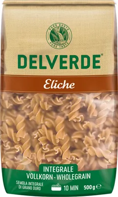Immagine prodotto di Delverde integrale Eliche Integrale pasta integrale di grano duro 500g