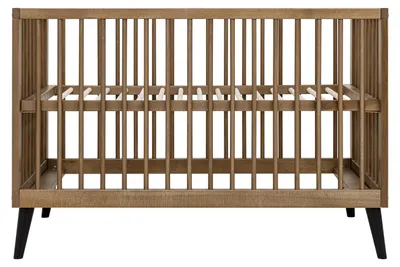 Produktbild von Bopita Zara Babybett 60x120 cm - Walnuss | Babybetten