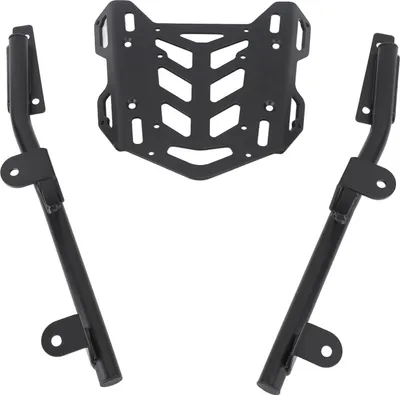 Productafbeelding van 15-delige bagagedrager voor motorfiets, gemaakt van aluminiumlegering, achter, voor het bevestigen van bagage. Geschikt voor de ADV160 (modeljaar 2023) en verder