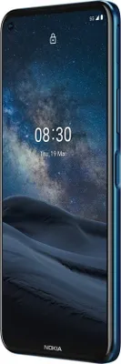 Produktbild von Nokia 8.3 5G, 17,3 cm (6.81"), Snapdragon, 128 GB, 64 MP, Android 10, Blau