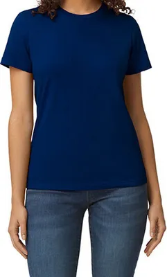 Immagine prodotto di Gildan 65000L | Maglietta da donna Softstyle® Midweight - Colore: Navy - Taglia: M