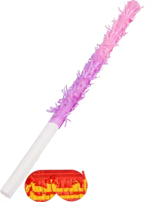Produktbild von Fax Potato Pinata Stick & Augenbinde-Set – Rosa