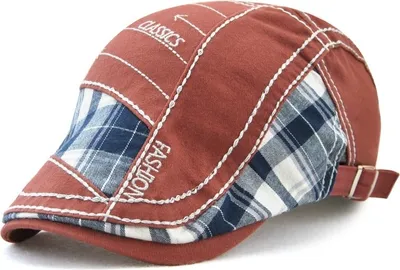 Zdjęcie produktu dla Stylowy Beret Męski Logan w Kolorze Czerwonym - Idealny na Każdą Okazję KP26025