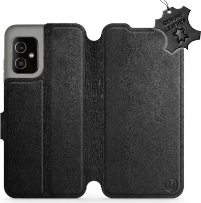 Immagine prodotto di Custodia in vera pelle per Asus Zenfone 8, Mobiwear Leather, nero