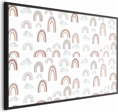 Produktbild von Posterpapier Poster - Rainbow After the Rain 90x60 cm Für Kinder e-C-10062-ao-a