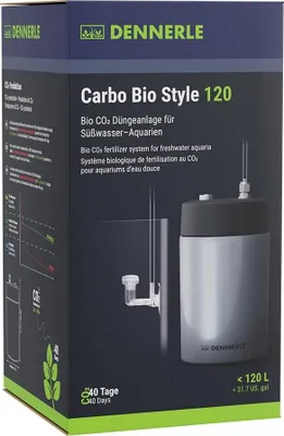 Image de Dennerle CarboStyle 120 - Système de fertilisation au CO2pour aquariums d'eau douce