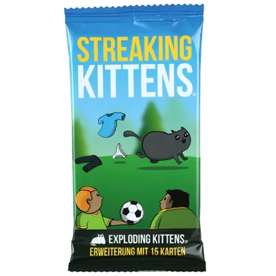 Produktbild von Asmodee Exploding Kittens - Streaking Kittens 2.Erweiterung (deutsch)