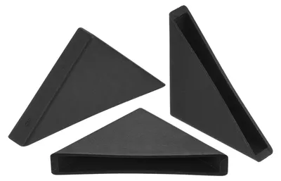 Kunststoff-Hockecken-Schutz 20 Stk 50 mm schwarz