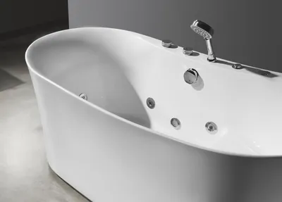 Obrázok produktu pre Akrylová vírivá vaňa Badewanne Home Spa Weiß