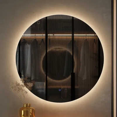 Produktbild von Wandspiegel NOVA rund 80 cm mit LED Beleuchtung