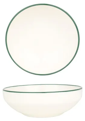 Immagine prodotto di Ciotola Rinart - Bordo verde - Porcellana - 13 cm (320cc)