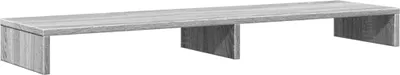Produktbild von （Saisonschlussverkauf）Monitorständer Grau Sonoma 100x27x10 cm Holzwerkstoff - Computertische NeuMöbel81036