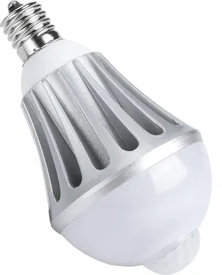 Imagen del producto de E17, compatible con voltajes de 85-265V, bombilla LED con sensor de movimiento para iluminación en dormitorios y pasillos