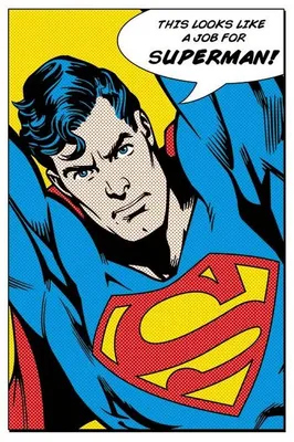 Obrázok produktu pre Superman! – 61 x 91,5 cm – plagát