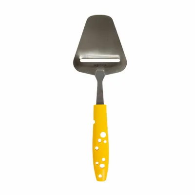 Image de Boska Coupe-Fromage Cheesy/Design de fromage à trous/acier inoxydable/plastique/jaune/argent / 225 x 75 x 20 mm