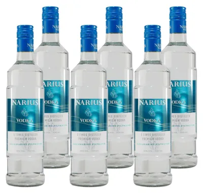 Produktbild von Narius Vodka (6 x 0,7L)
