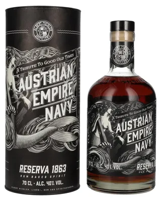 Produktbild von Austrian Empire - Navy Reserva 1863 Rum 40% Vol. 0.7L