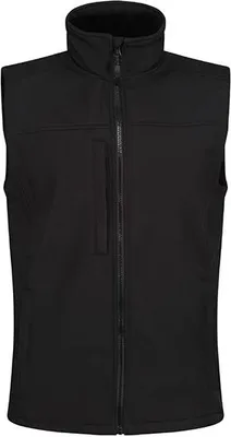 Produktbild von Regatta TRA788 | Flux Softshell Bodywarmer / Weste - Farbe: All Black - Größe: 5XL