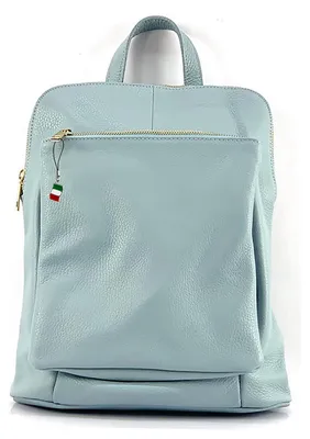 Produktbild von Rucksack hellblau Florence Cityrucksack Leder OTF610H