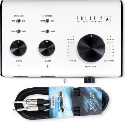 Produktbild von Blackstar Audio-Interface Polar 2 Interface mit Klinkenkabel