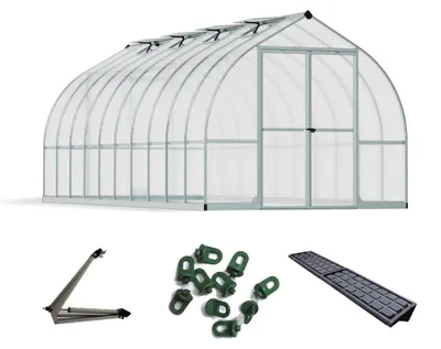 Zdjęcie produktu dla Palram - Szklarnia aluminiowa Canopia Bella 820 SparSet Silver 601x244x219 cm