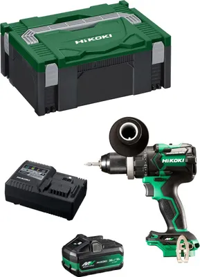 Produktbild von Bohrschrauber HIKOKI DS36DCB1X (1 x 4,0Ah/8,0Ah + UC18YSL3 + Koffer HSC II)