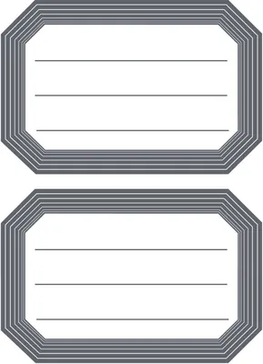 Imagen del producto de Etiquetas para etiquetas adhesivas, modelo Herma 5719, color gris neutro, con líneas, tamaño 82x55 mm