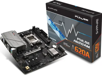 Image de Sapphire MB PULSE A620AM AMD,AM5,DDR5,MATX