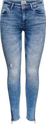 Produktbild von Only Damen Skinny-Fit Jeans-Hose ONLKendell Reg Ankle Normal-Waist Denim, Farbe:Blau, Jeans/Hosen Neu:26W / 34L