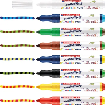 Obrázek produktu pro Edding 13 FUNTASTICS MAGIC FUN dětská vláknová pera Bibi & Tina assorted