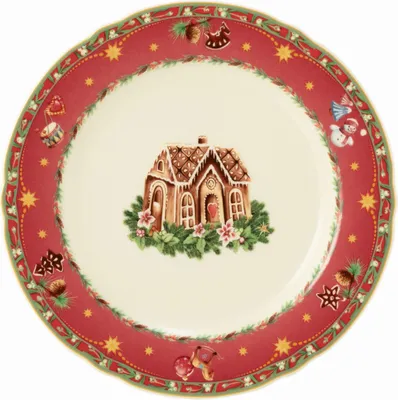 Produktbild von Brotteller rund 17 cm - Seltmann Weiden Marieluise Weihnachtsnostalgie