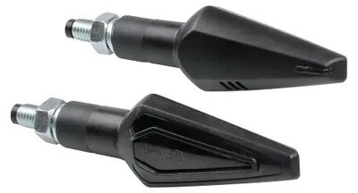 Produktbild von Lampa Nicon Halo 10W Schwarze Motorradblinker mit genehmigter weißer Linse