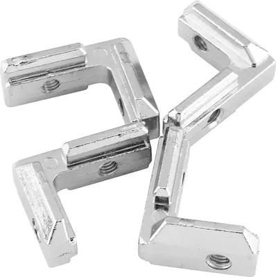 Produktbild von L-Form Aluminium-Profil Innenecken-Verbindungsstück Kohlenstoffstahl-Klammern (-4040)