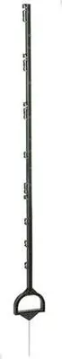 Produktbild von Plastic post with stirrup step green, 158 cm, 5 pcs