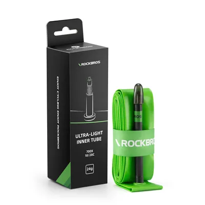 Productafbeelding van ROCKBROS fietsslang TPU 700C 18-28C, ultralicht (26 g) met Presta-ventiel, geschikt voor racefietsen, lekbestendig, 1 stuk