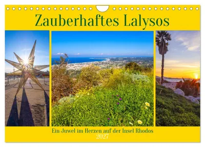 Produktbild von Zauberhaftes Lalysos (Wandkalender 2027 DIN A4 quer), CALVENDO Monatskalender