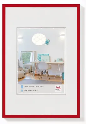 Produktbild von Walther Design New Lifestyle 20 x 30, Kunststoff, Rot, 13 x 18 cm, 200 mm, 300 mm