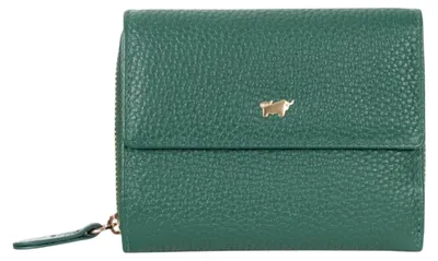 Image de Portefeuille ASTI RV, modèle M, pour femmes, en cuir, bleu, avec 8 compartiments pour cartes
