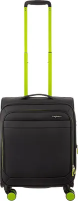 Produktbild von Franky Koffer Gr. S Reisegepäck T27-B Spinner 55er mit Dehnfalte black/green