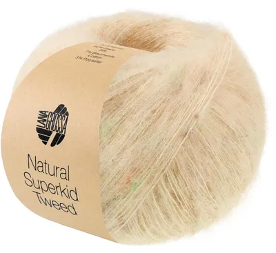 Produktbild von Lana Grossa - Natural Superkid Tweed 0639 beige
