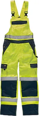 Produktbild von Dickies Hose / Pants / Shorts Industry Latzhose EN20471 Yellow/Navy-46