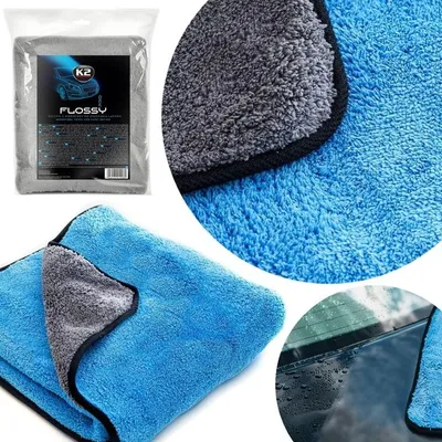 Produktbild von K2 FLOSSY Mikrofasertuch 60x90cm 800GSM zur Autotrocknung
