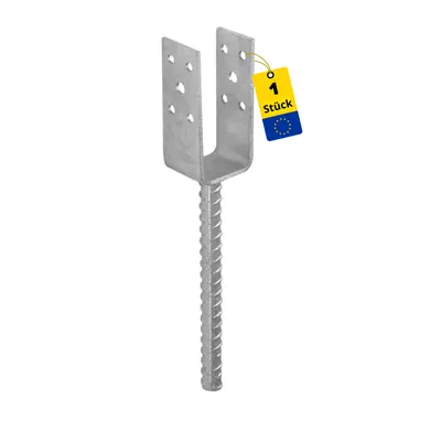 Produktbild von U Pfostenträger - Pfostenanker  - Pfostenträger zum einbetonieren - Betonanker PSL